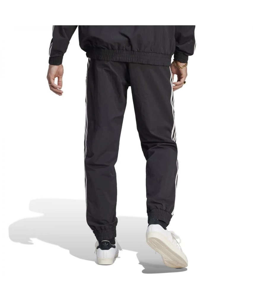 Adidas Originals Mens NSRC Track Pants in Black Nylon - Size Small